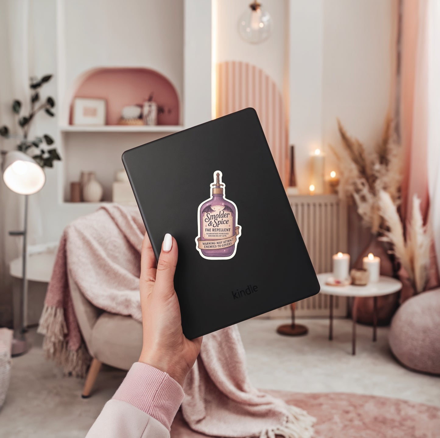 Smolder and Spice Fae Repellant Sticker