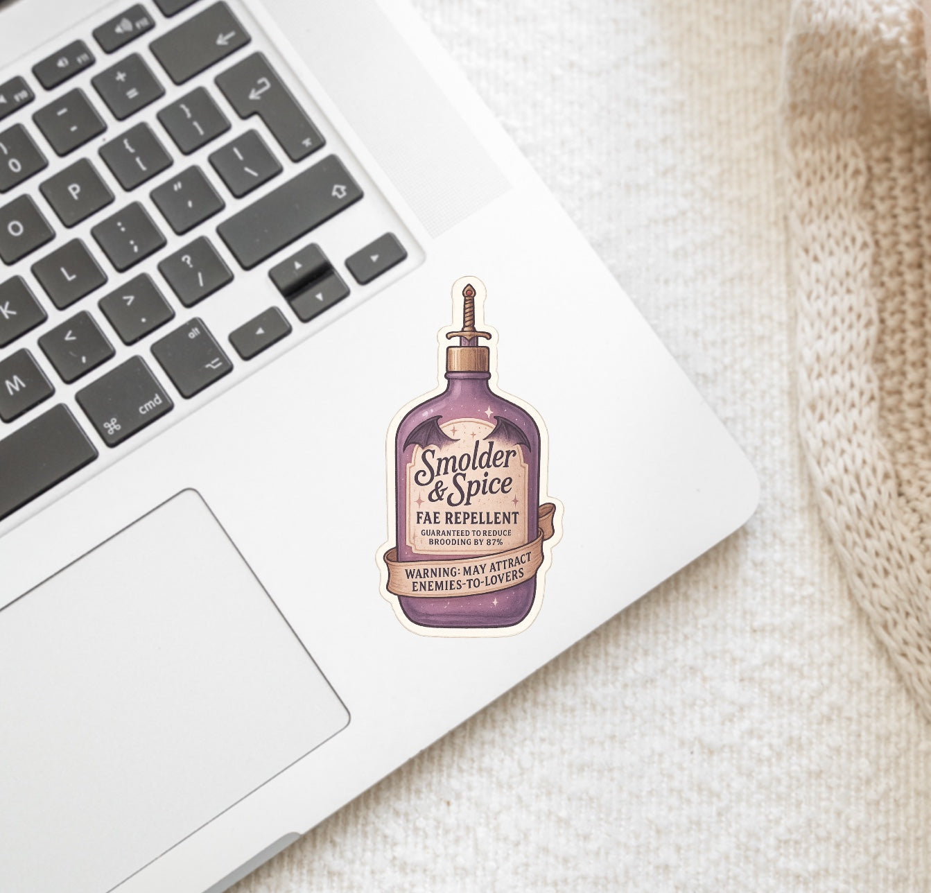 Smolder & Spice Fae Repellent Sticker