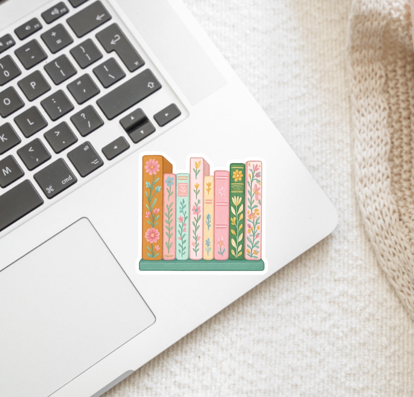 Elaine’s Bookshelf Sticker