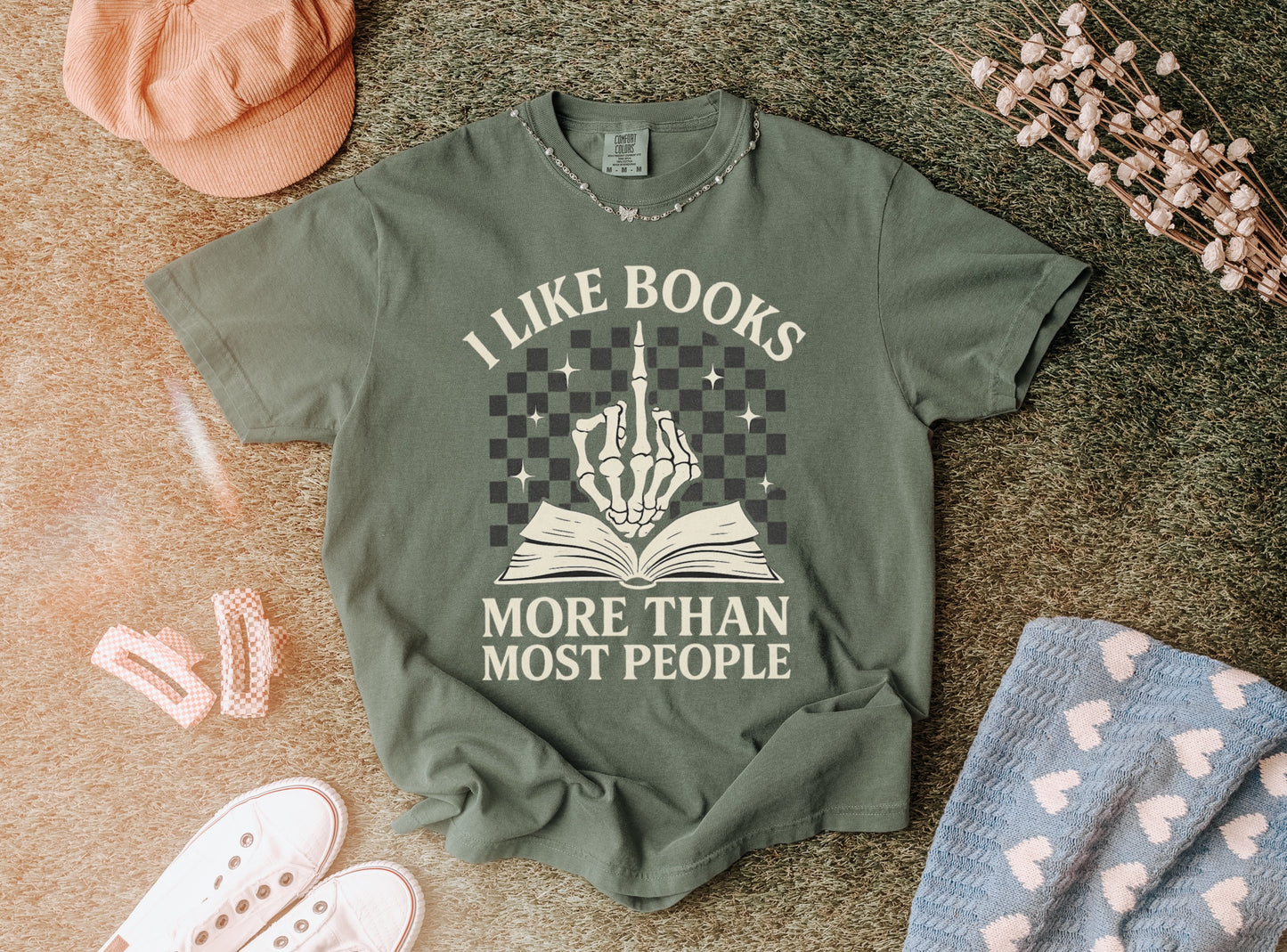 Book Lover's Unisex T-shirt | I Like Books More Than Most People | Literary Gift, Reading Tee, Casual Wear, Birthday Gift, Cozy Shirt
