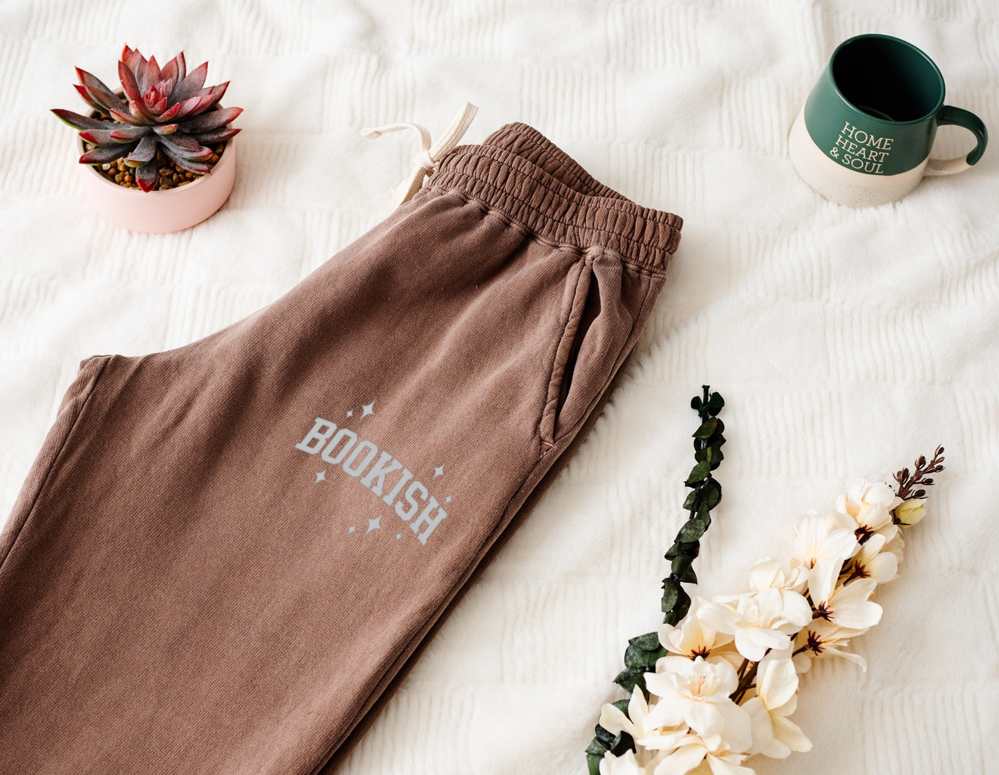 Cozy Bookish Fleece Sweatpants | Comfortable Loungewear for Book Lovers, Gift for Readers, Relaxing Home Wear, Birthday Present, [...]