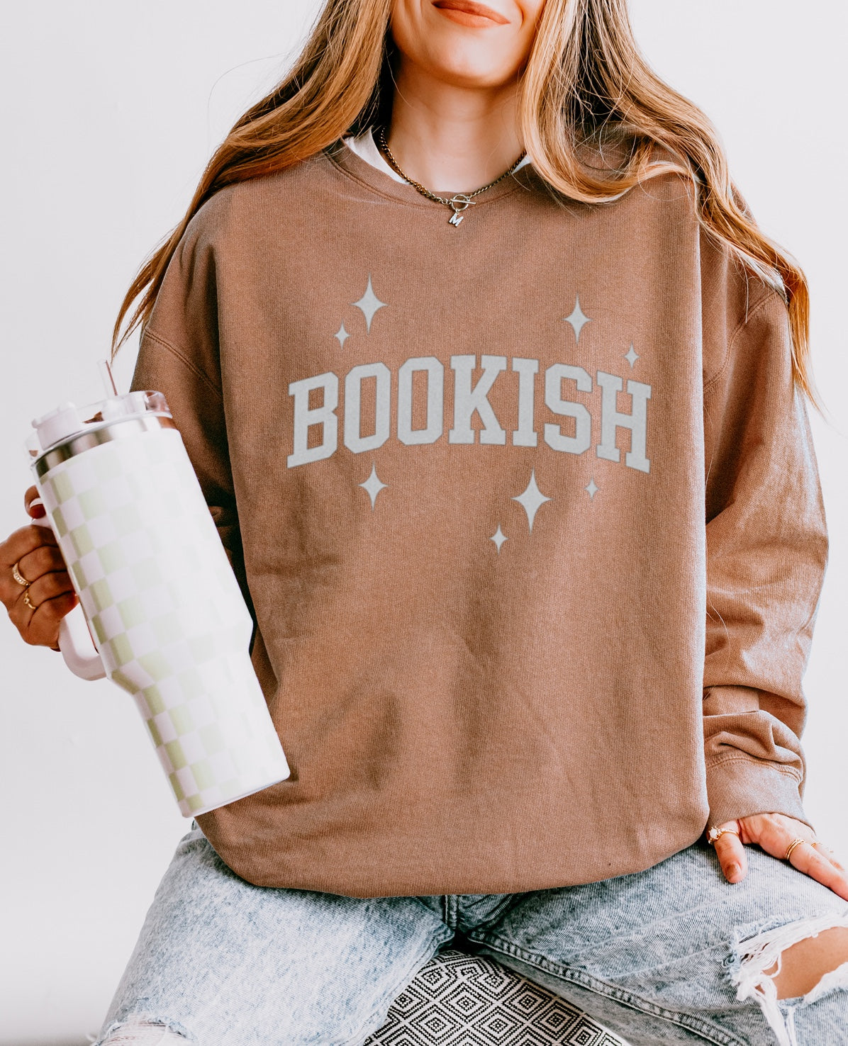 Bookish Unisex Lightweight Crewneck Sweatshirt, Cozy Book Lover Sweatshirt, Ideal Gift for Readers, Perfect for Library Days, Casual [...]