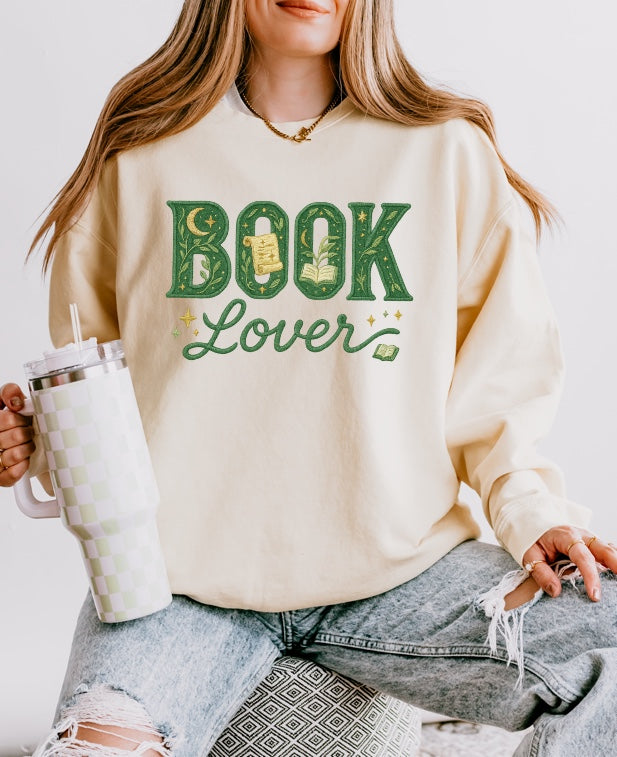 Cozy Book Lover Sweatshirt, Unisex Crewneck, Reading Gift, Literary Apparel, Cozy Reading Outfit, Bookworm Gift