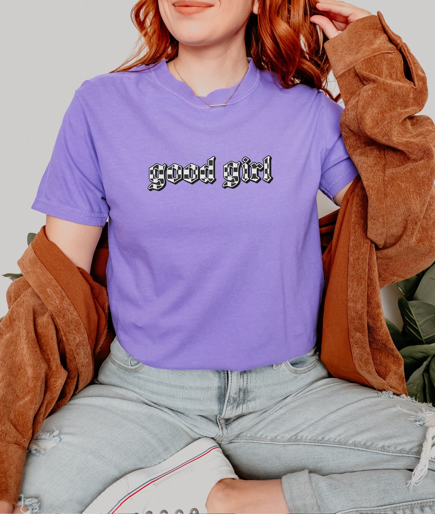 Good Girl Unisex T-Shirt, Casual Tee for Everyday Wear, Trendy Graphic Shirt, Gift for Her, Stylish Comfort Top
