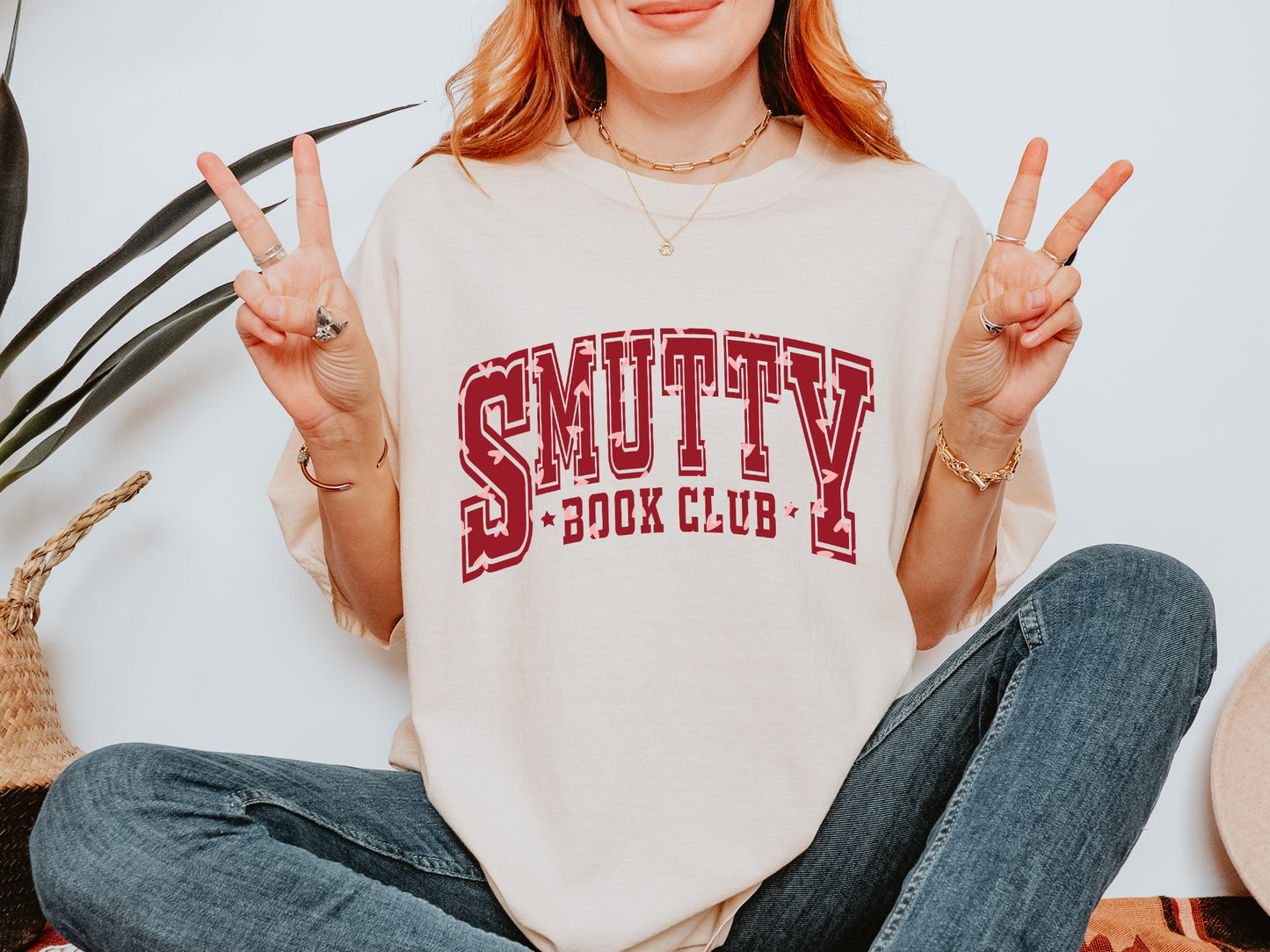 Smutty Book Club T-Shirt - Cozy Unisex Vintage Tee for Readers, Book Lovers Gift, Casual Wear, Cozy Reading Nights, Literary Appreciation