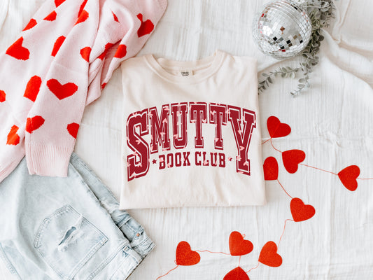 Smutty Book Club T-Shirt - Cozy Unisex Vintage Tee for Readers, Book Lovers Gift, Casual Wear, Cozy Reading Nights, Literary Appreciation