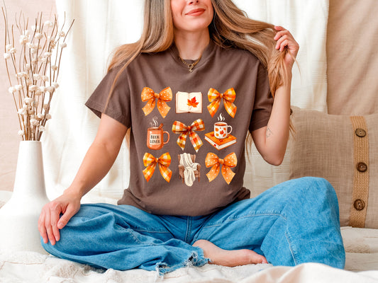 Autumn Vibes Unisex T-Shirt, Cozy Fall Tee, Halloween Top, Thanksgiving Shirt, Gift for Her, Seasonal Apparel
